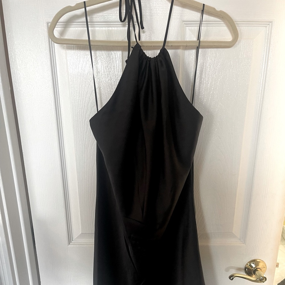 Black short dress